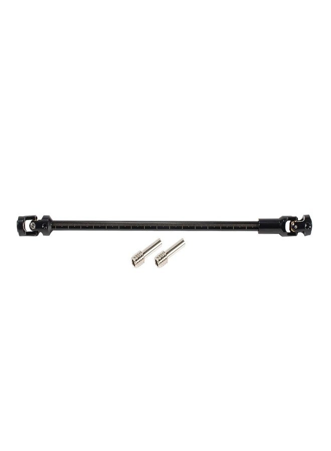 VNUHV Steel Cut to Length Driveshaft Universal Joint Drive Shaft 68-229mm 2PCS for 1/10 RC Crawler LCG Rigs Sportys Scalers Capra SCX10 Pro (Black) - Image 2